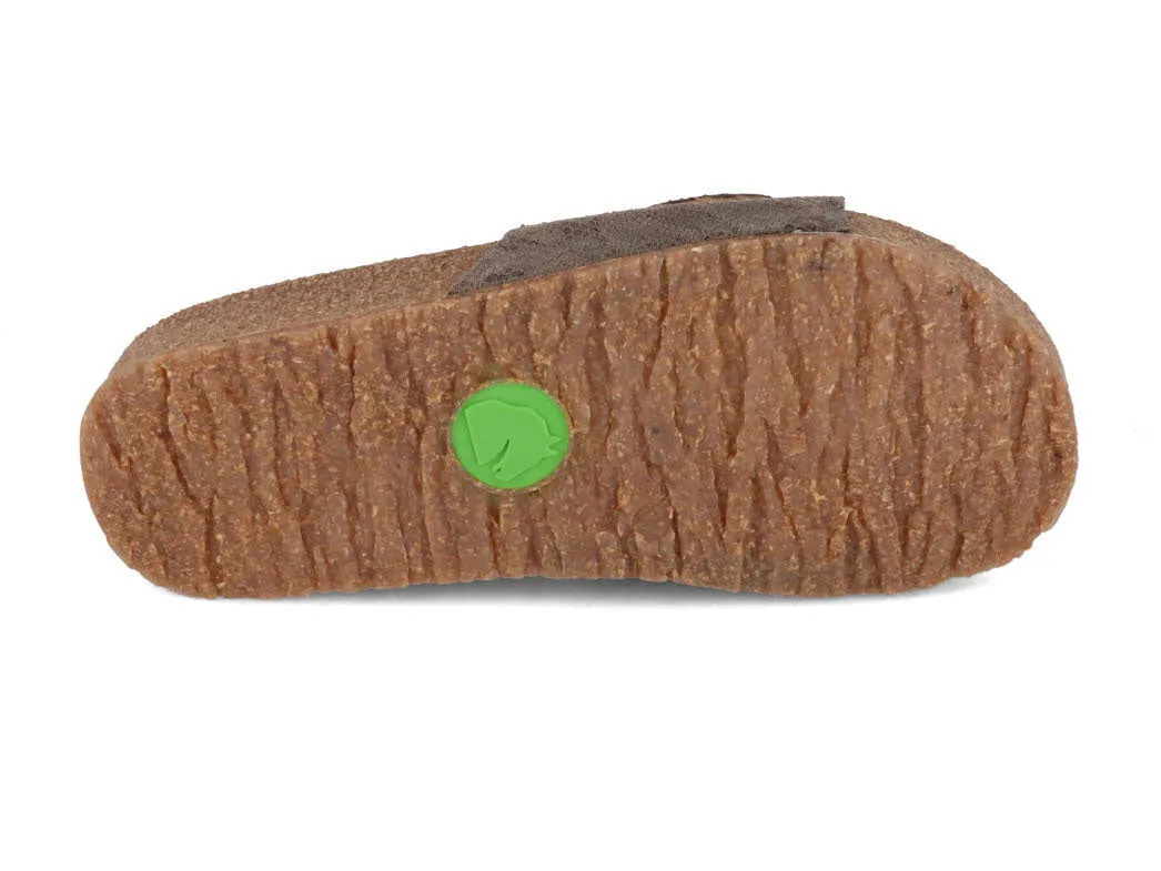 HAFLINGER Slide Sandals Round Buckle Gina