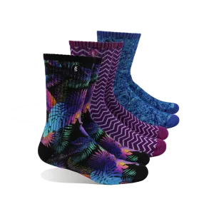 Halo Colour Rush Training Crew Socks 3 Pack
