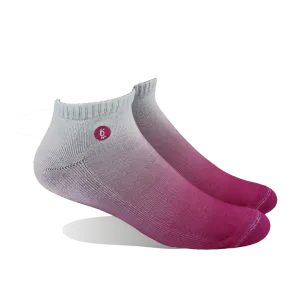 Halo Pink Fade Training Ankle Socks