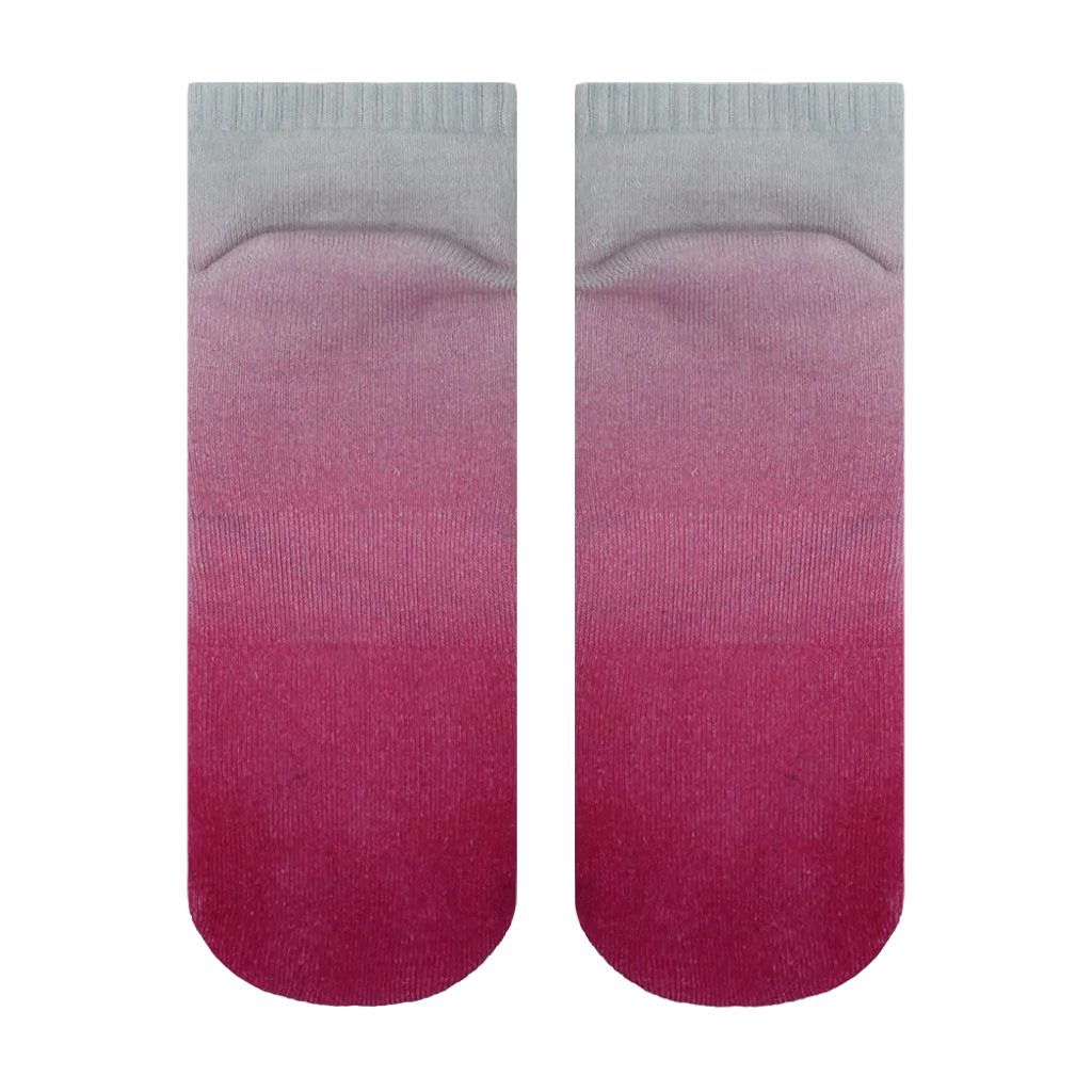 Halo Pink Fade Training Ankle Socks
