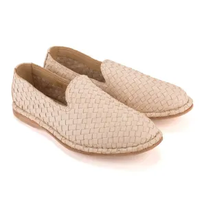 HAND 06 WOVEN SLIPPERS – Natural