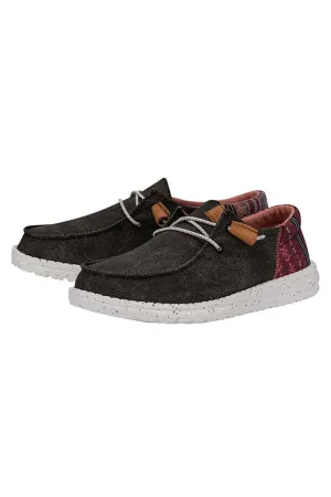 Hey Dude Shoes Women's Wendy Funk Baja Black