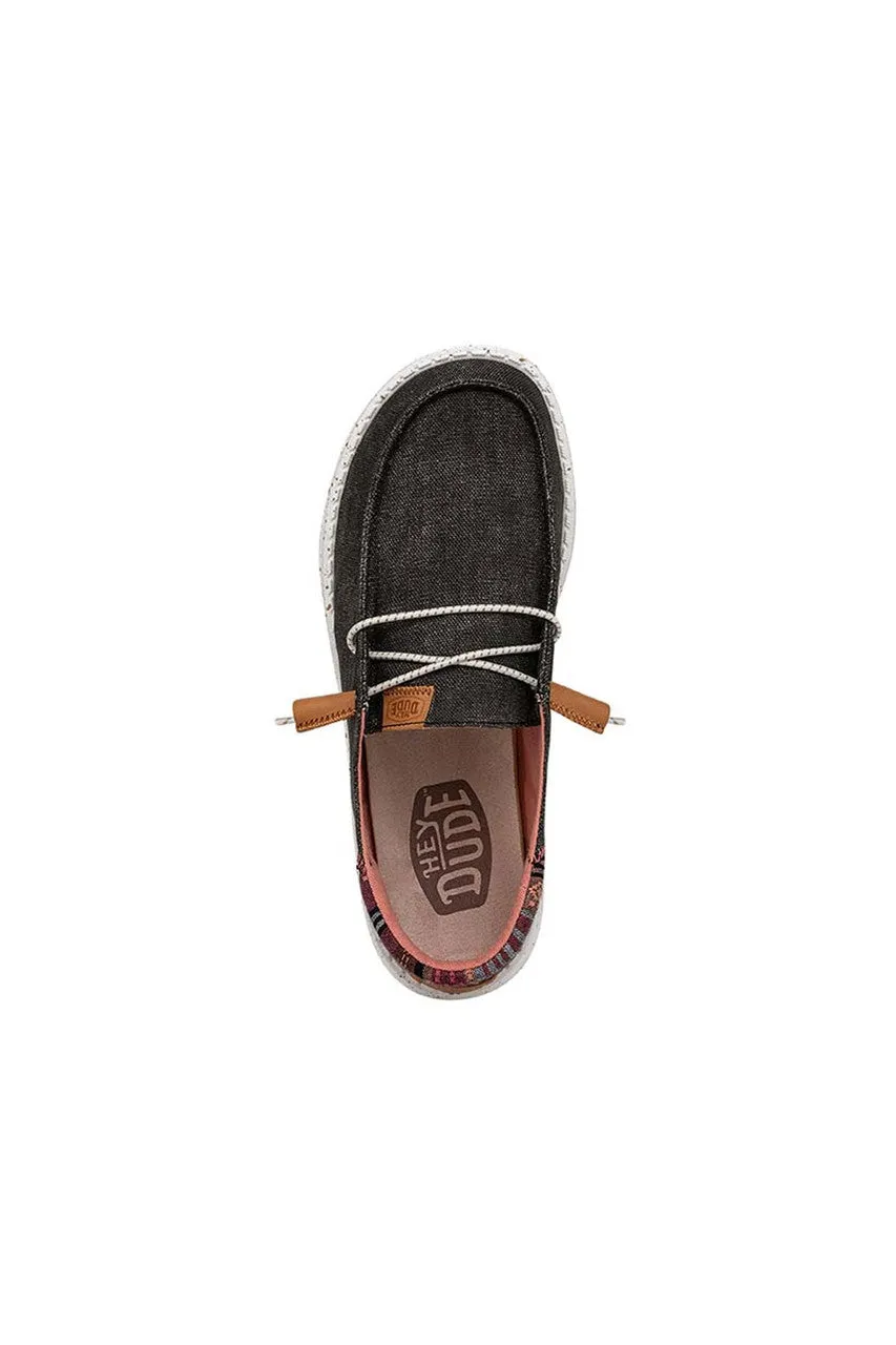 Hey Dude Shoes Women's Wendy Funk Baja Black