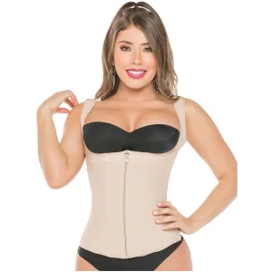 High-Back Open Bust Waist Trainer Vest Shapewear