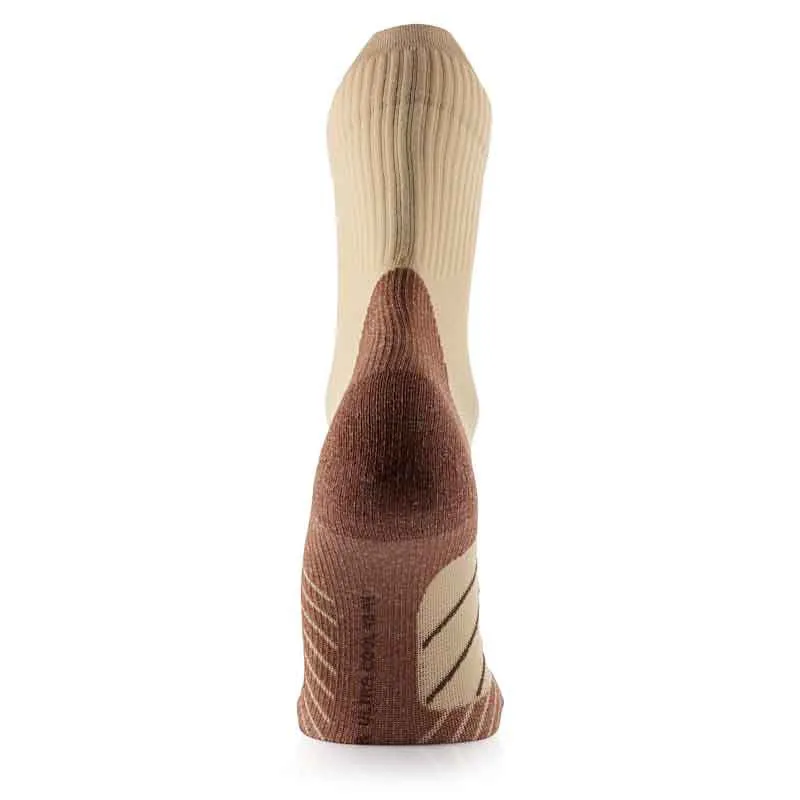 Hiking Socks - Outdoor Ultracool Crew Unisex Beige/Brown