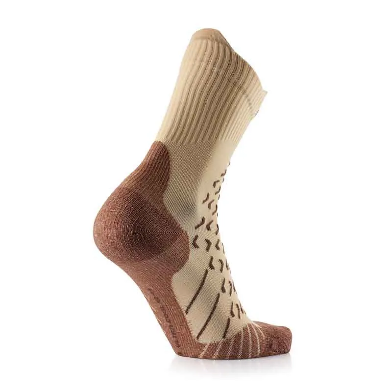 Hiking Socks - Outdoor Ultracool Crew Unisex Beige/Brown