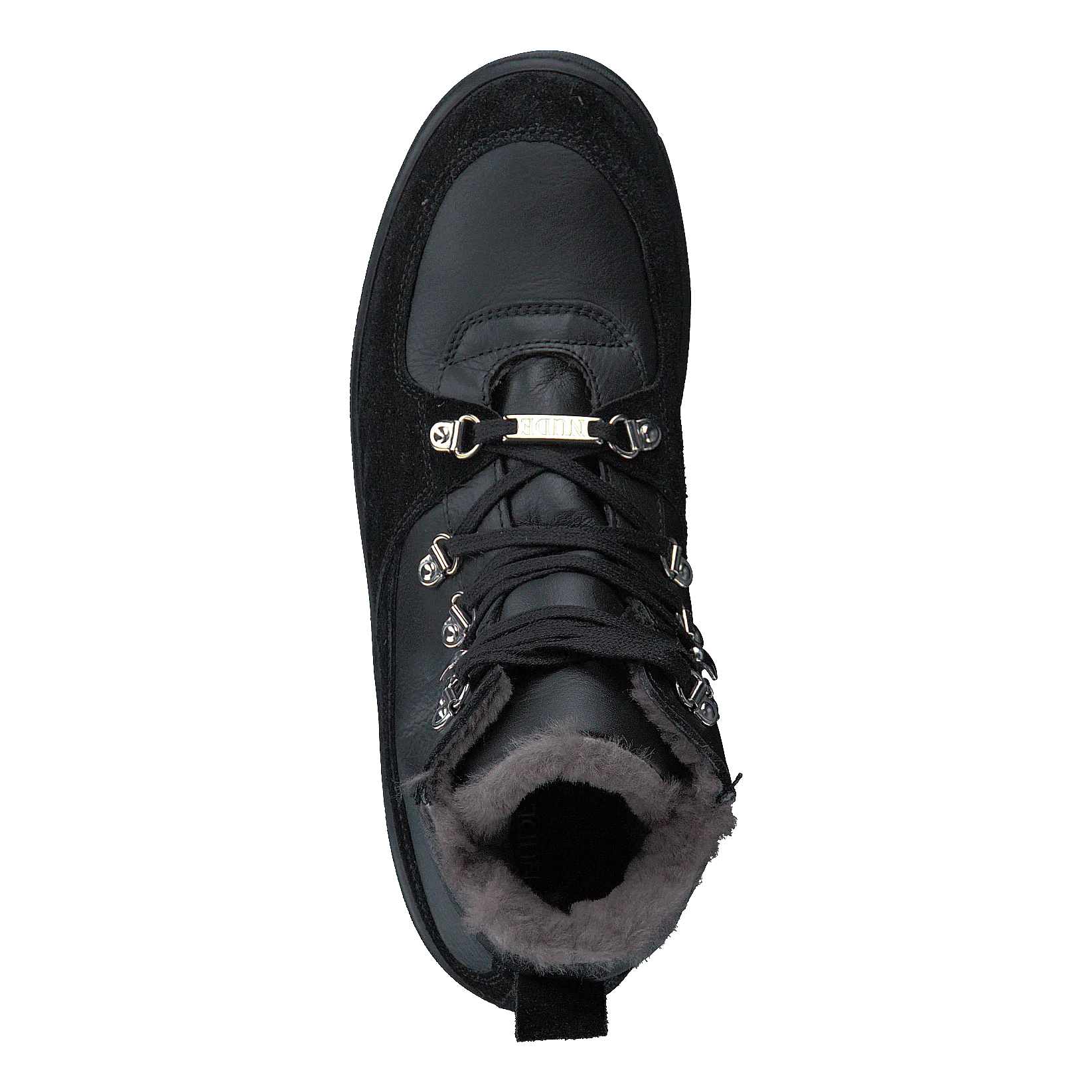 Hilda Black Sole Velour/Softy Nero