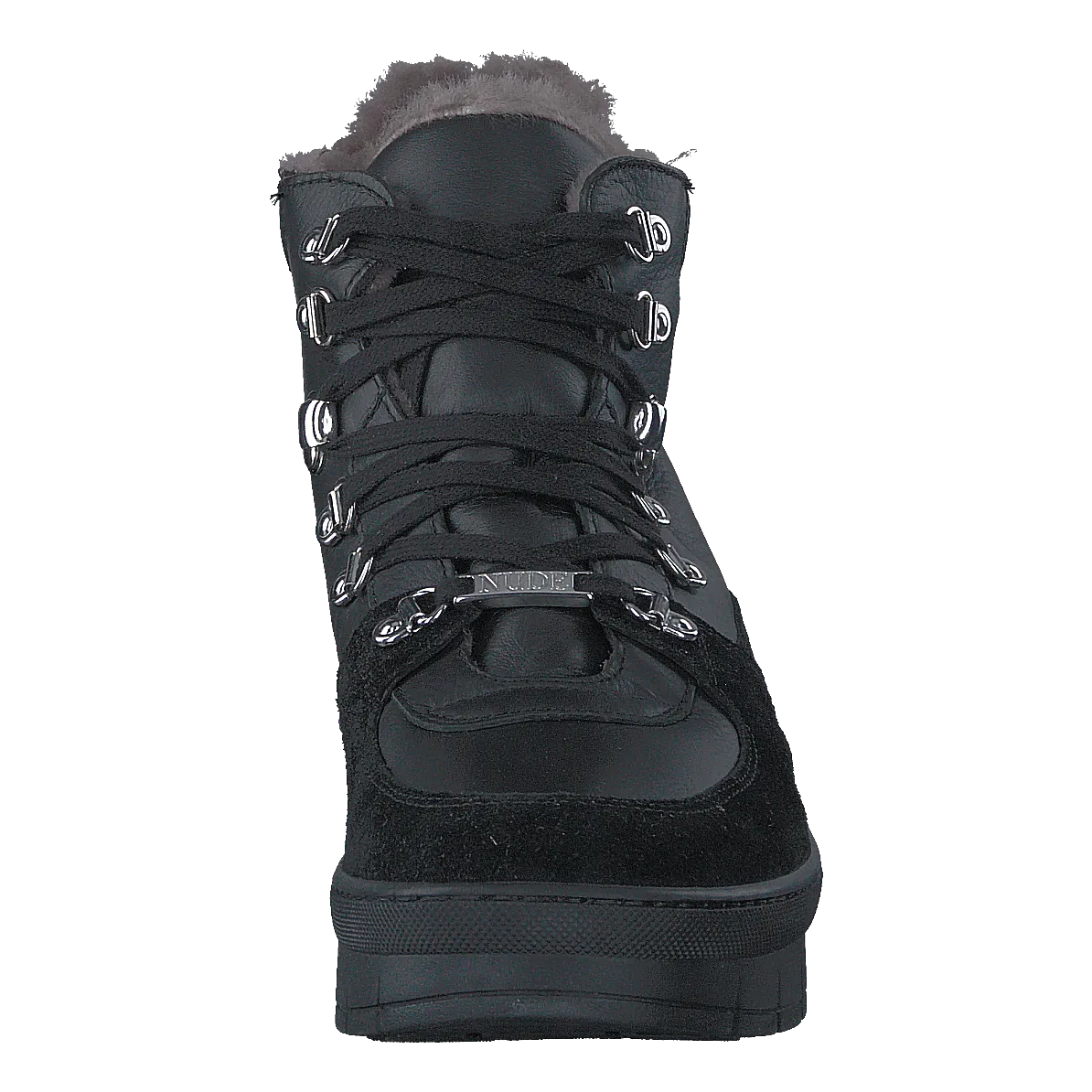 Hilda Black Sole Velour/Softy Nero