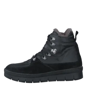 Hilda Black Sole Velour/Softy Nero