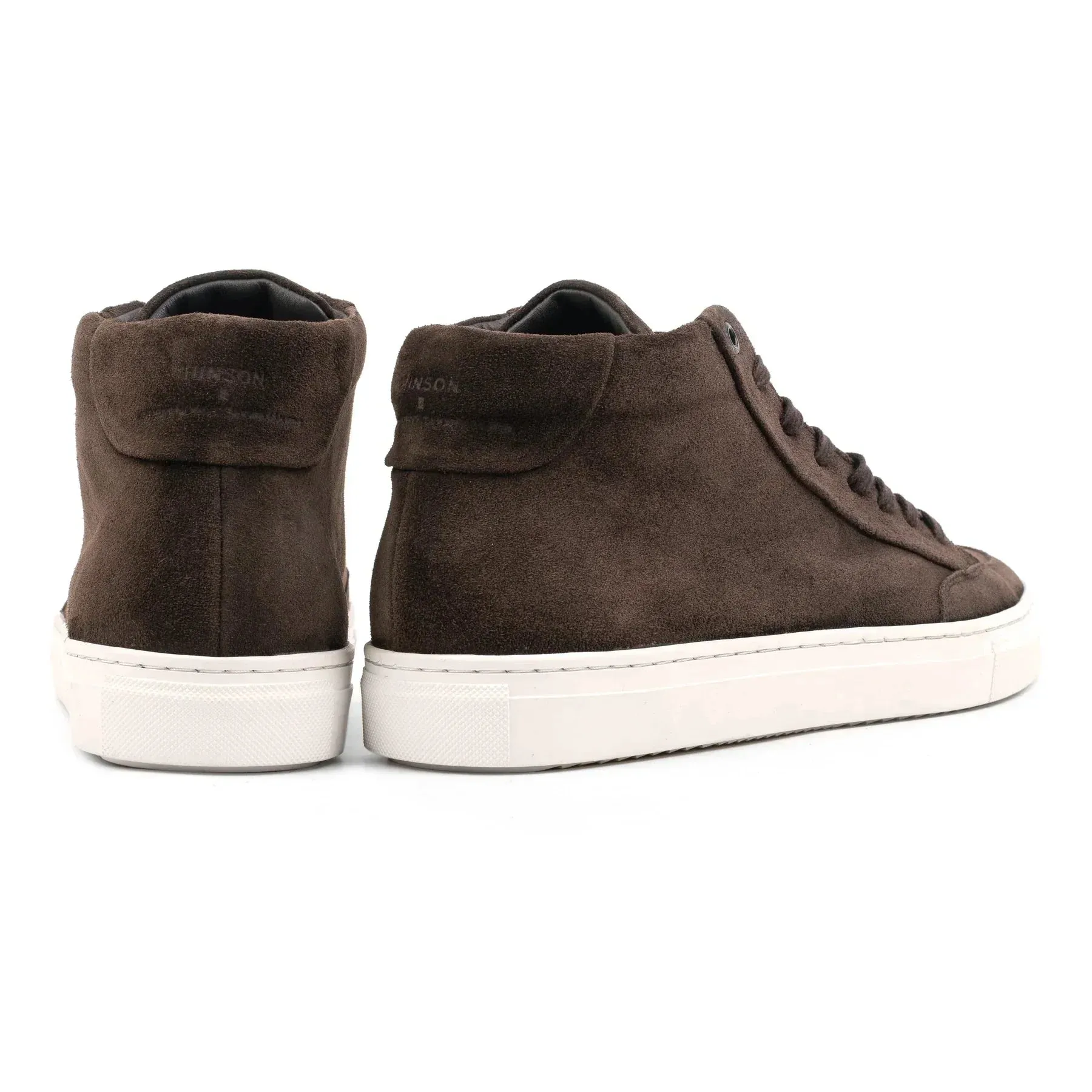 Hinson Malton Classic High Top Tdm Chocolate Suede