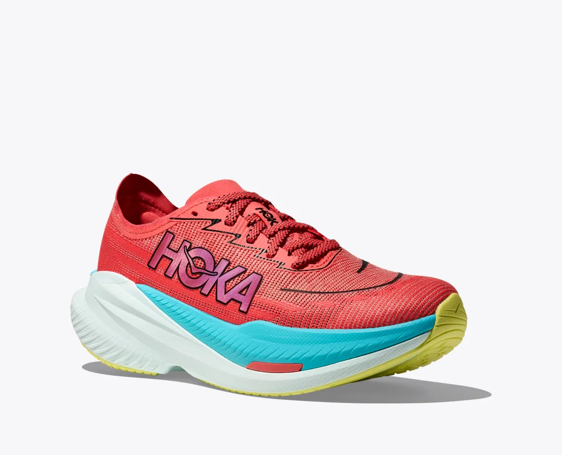 Hoka Mach X 2 M | Grapefruit/Electric Coral