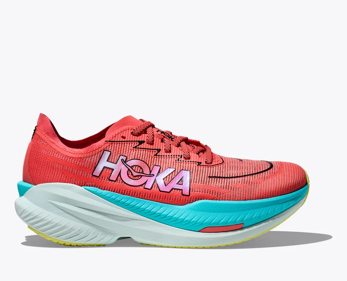 Hoka Mach X 2 M | Grapefruit/Electric Coral