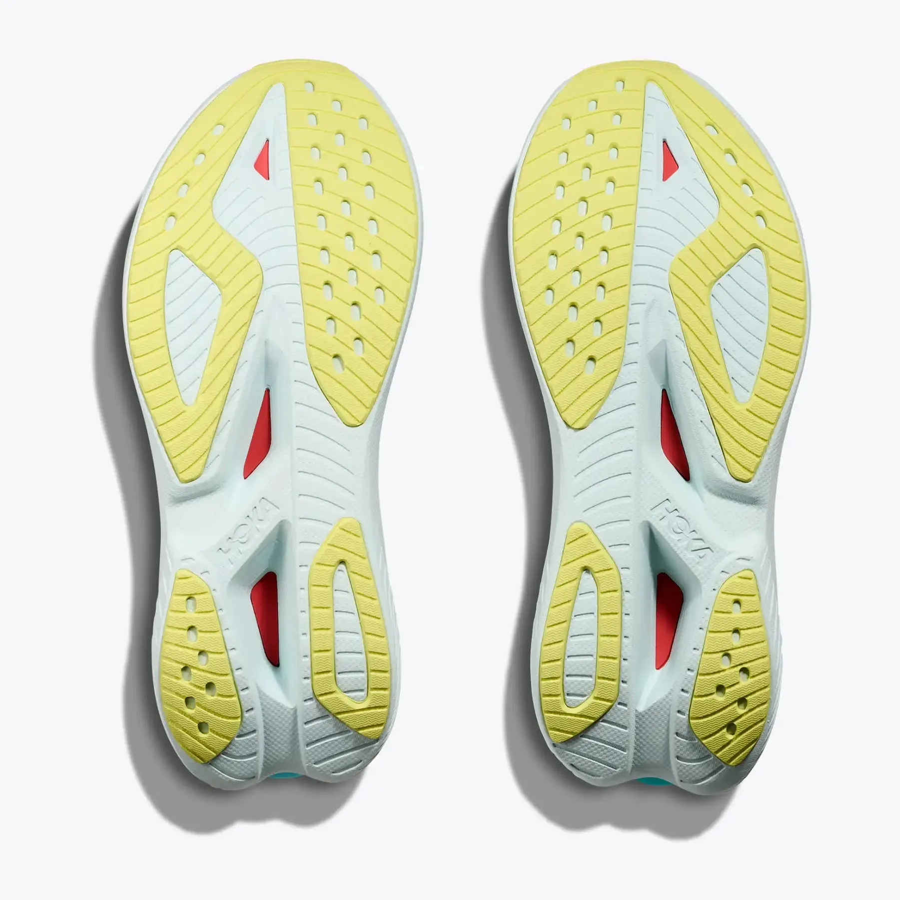 Hoka Men's Mach X 2 Running Shoes Grapefruit / Electric Coral