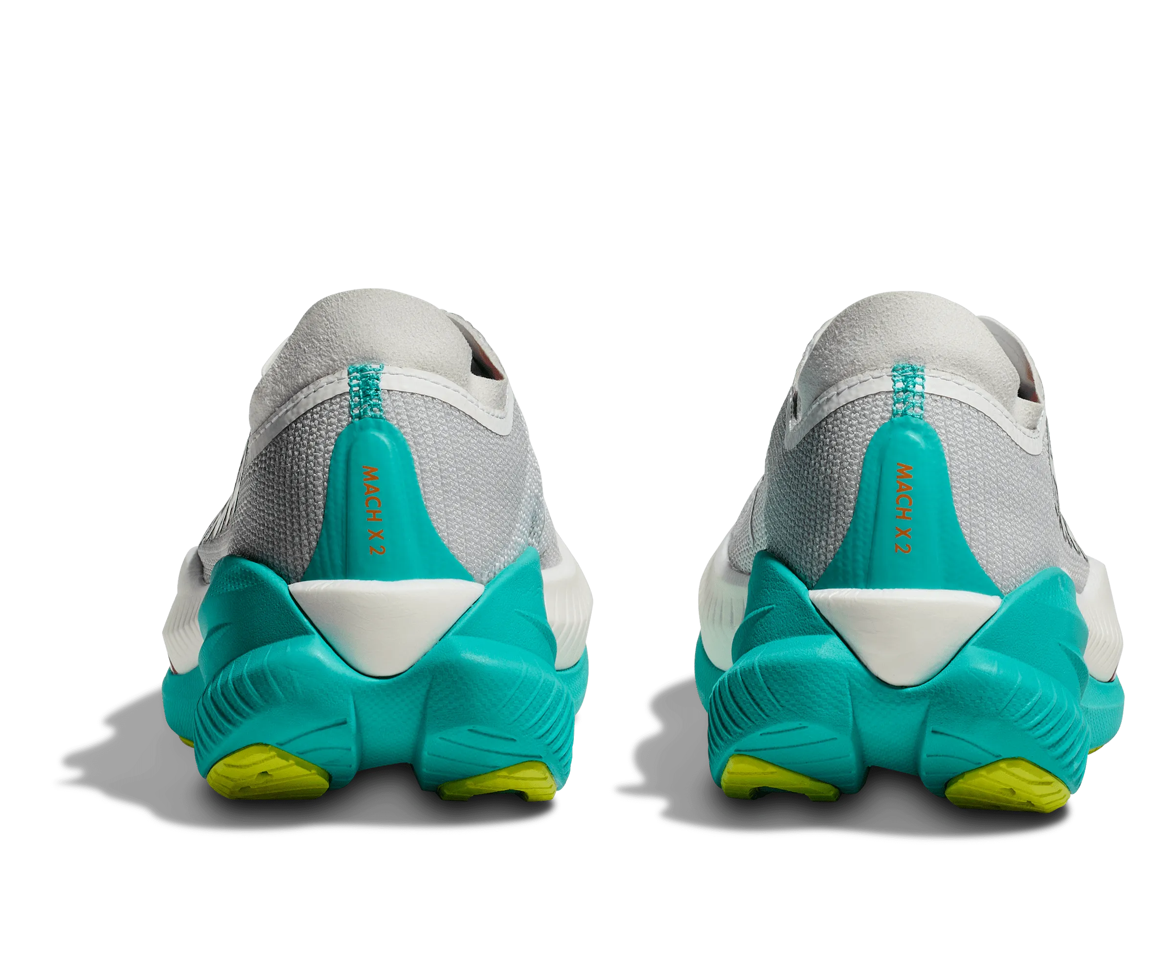 HOKA Women Mach X 2 - Frost / Electric Aqua
