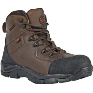 Hoss Men's Ridge Composite Toe Waterproof Puncture Resist Ridge Boot - Brown 60230