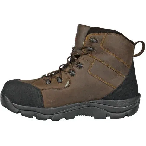 Hoss Men's Ridge Composite Toe Waterproof Puncture Resist Ridge Boot - Brown 60230