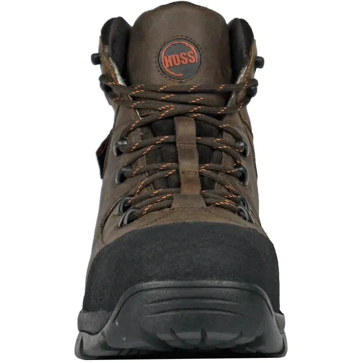 Hoss Men's Ridge Composite Toe Waterproof Puncture Resist Ridge Boot - Brown 60230