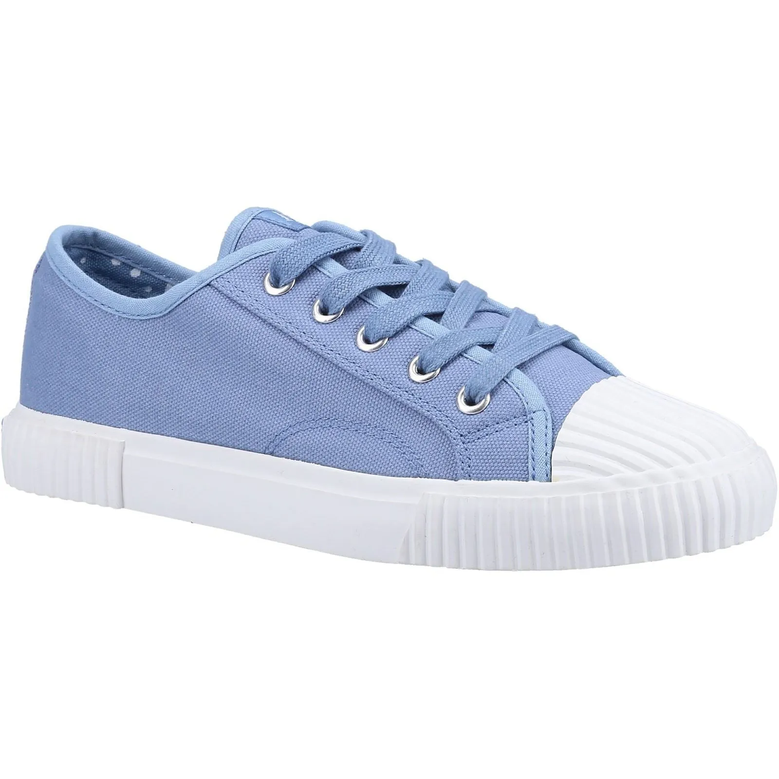 Hush Puppies Brooke Canvas Women's Blue Trainers