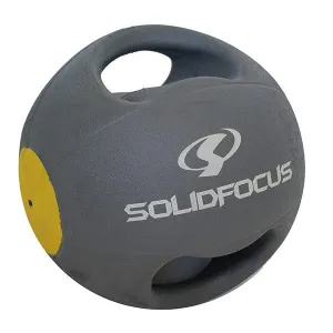 HyperFX 4kg Medicine Ball - Double Grip - Gray