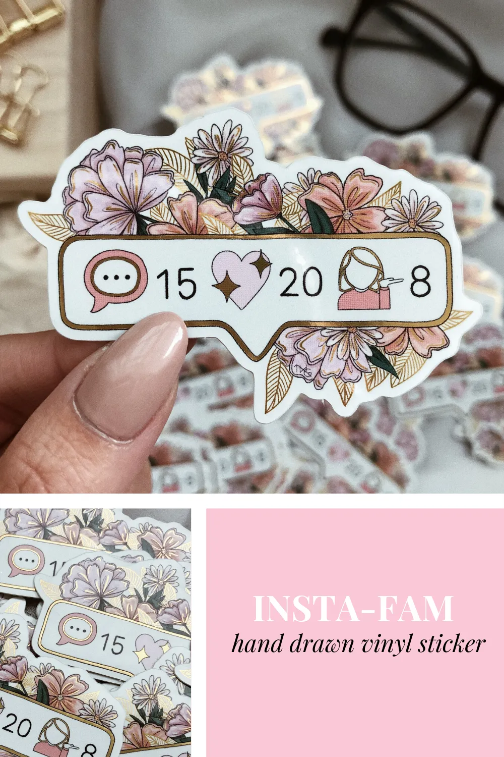 InstaFam - Die Cut Sticker