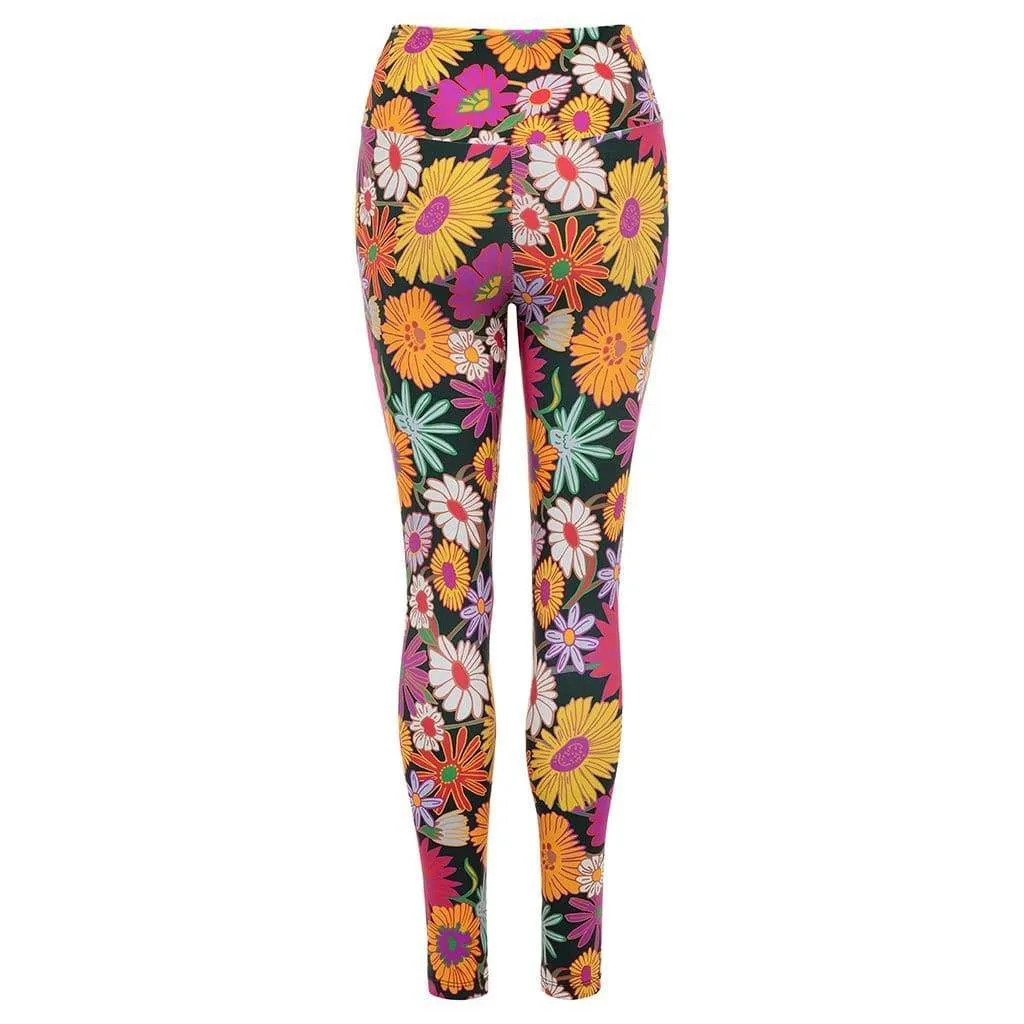 Janeane Floral Wide Band Legging