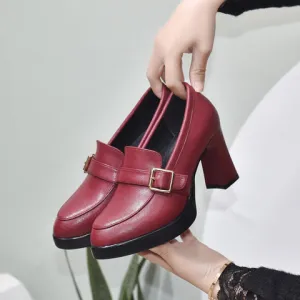 Kayla | Elegante Loafers met Hak