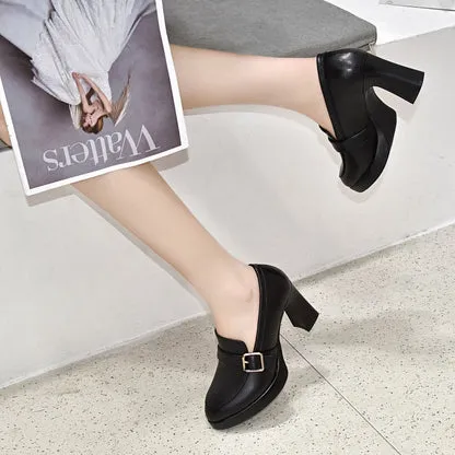 Kayla | Elegante Loafers met Hak