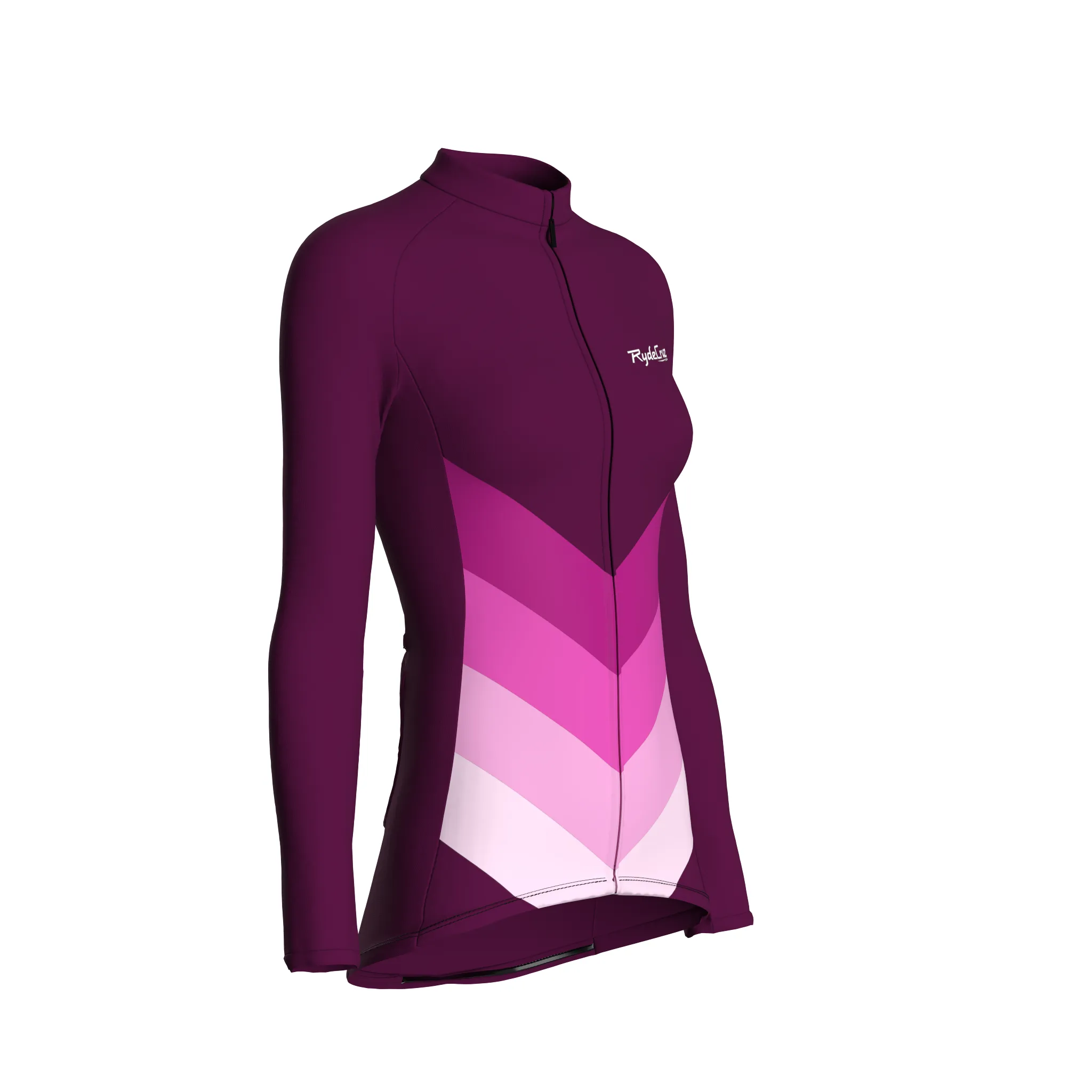 Kinetic Flow | Aubergine Female Long Sleeves Jersey