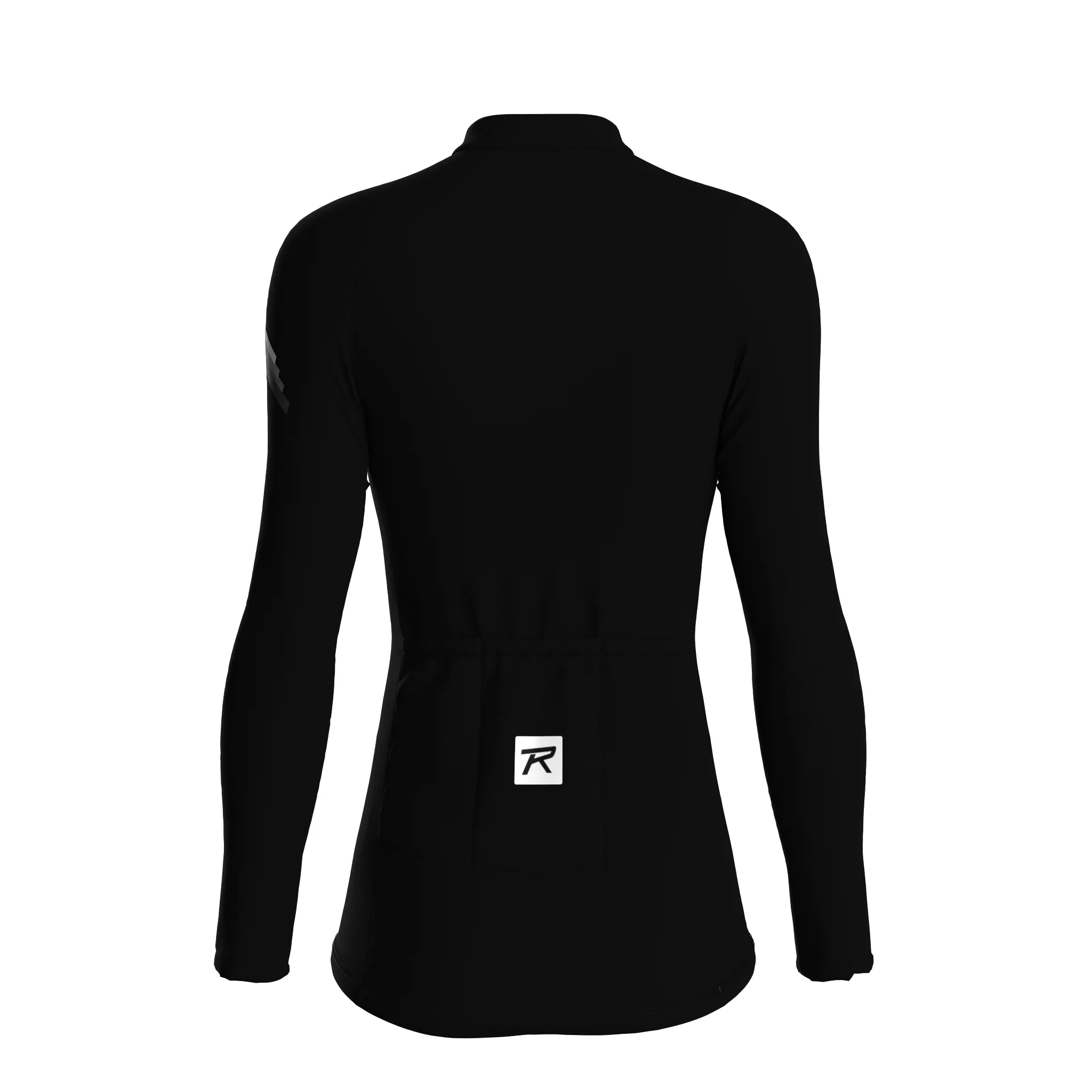 Kinetic Flow | Black Female Long Sleeves Jersey