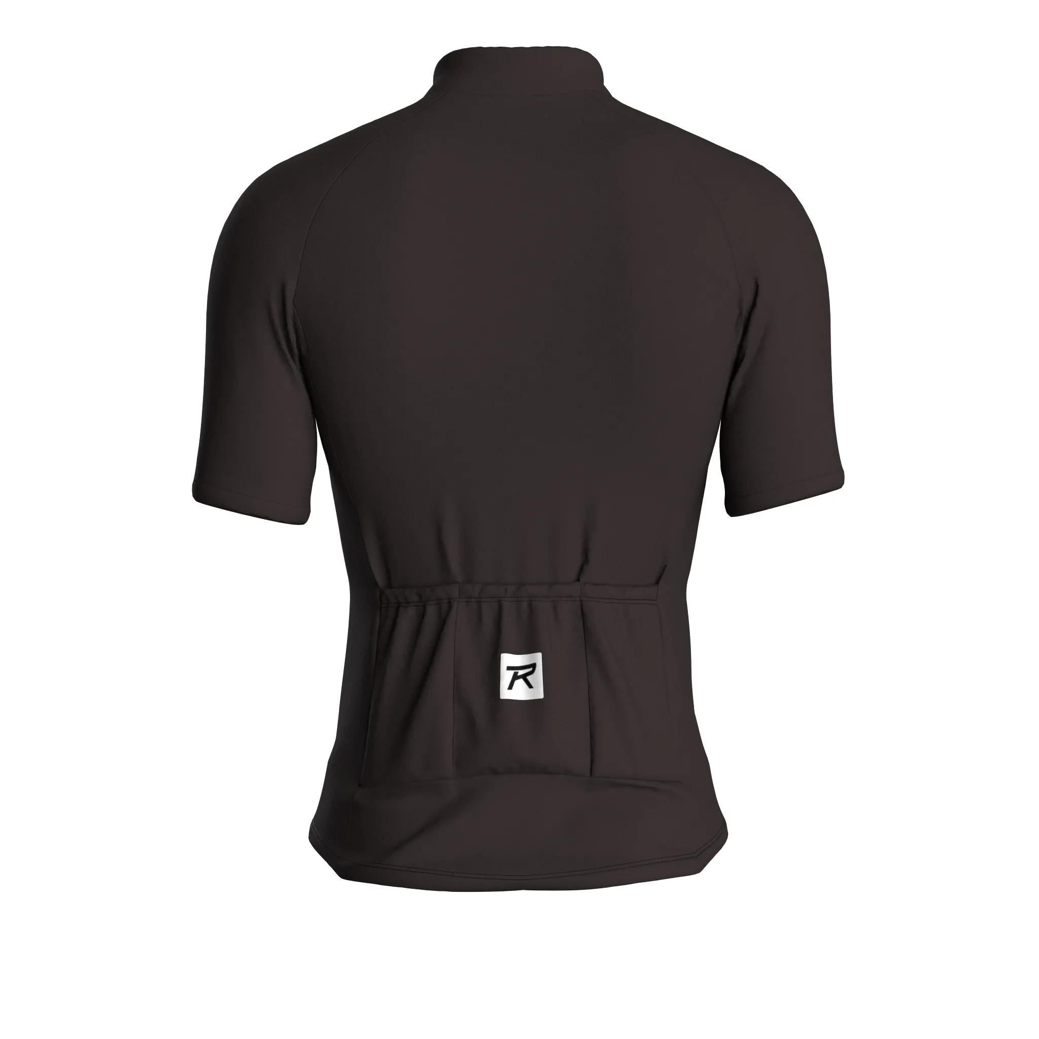 Kinetic Flow | Dark Brown Male Short Sleeves Jersey