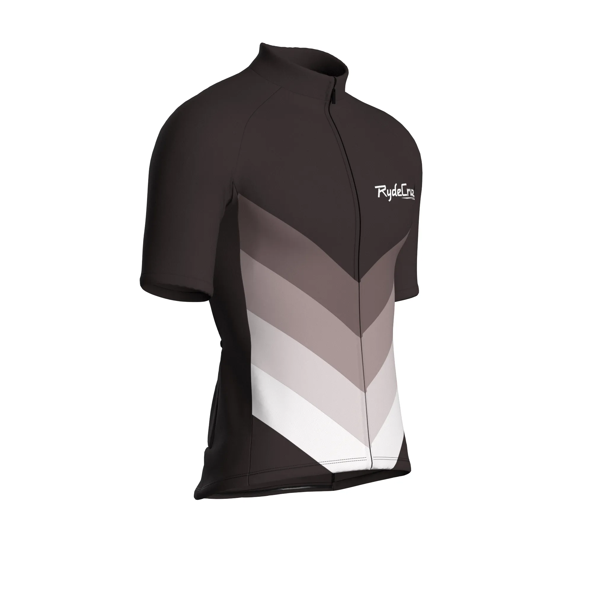 Kinetic Flow | Dark Brown Male Short Sleeves Jersey