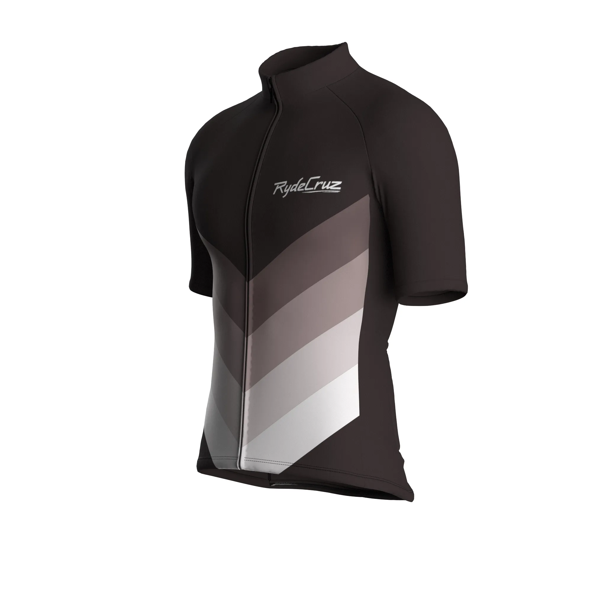Kinetic Flow | Dark Brown Male Short Sleeves Jersey