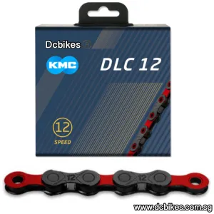 KMC X12 DLC Road MTB 12 Speed 126 Chain   Missing Link