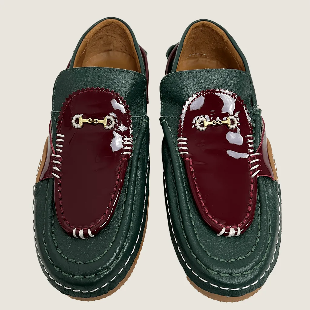 Kolor Patchwork Leather Loafer