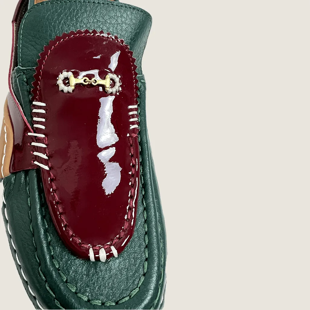 Kolor Patchwork Leather Loafer