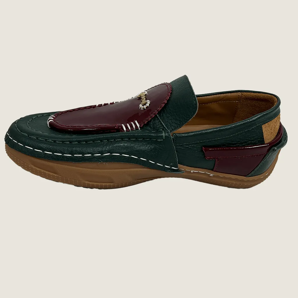 Kolor Patchwork Leather Loafer