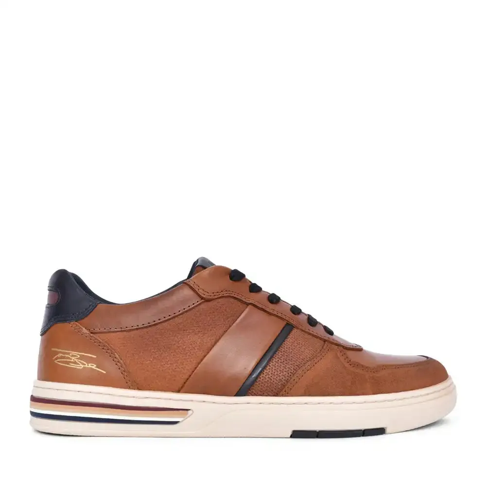 Lloyd & Pryce Mens Montoya Sneakers Umber Tan