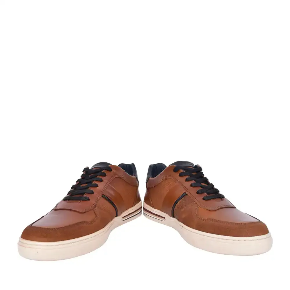 Lloyd & Pryce Mens Montoya Sneakers Umber Tan