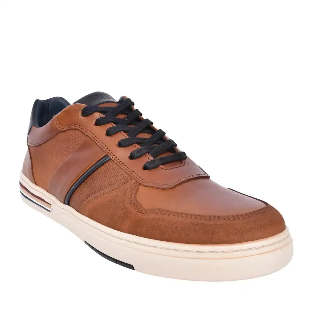 Lloyd & Pryce Mens Montoya Sneakers Umber Tan
