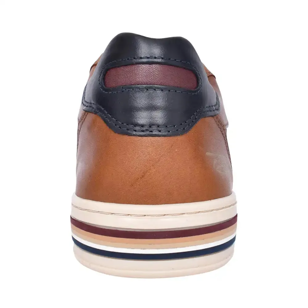 Lloyd & Pryce Mens Montoya Sneakers Umber Tan