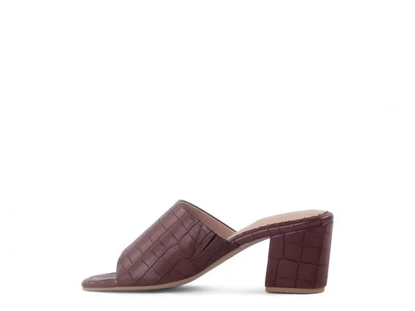 London Rag Dumplin Slip-On Block Heel Sandal