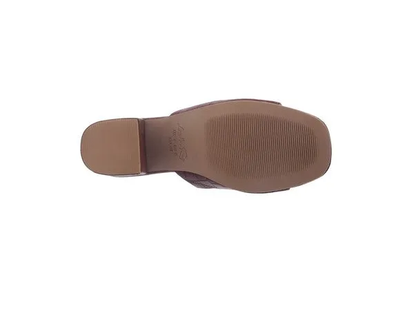 London Rag Dumplin Slip-On Block Heel Sandal