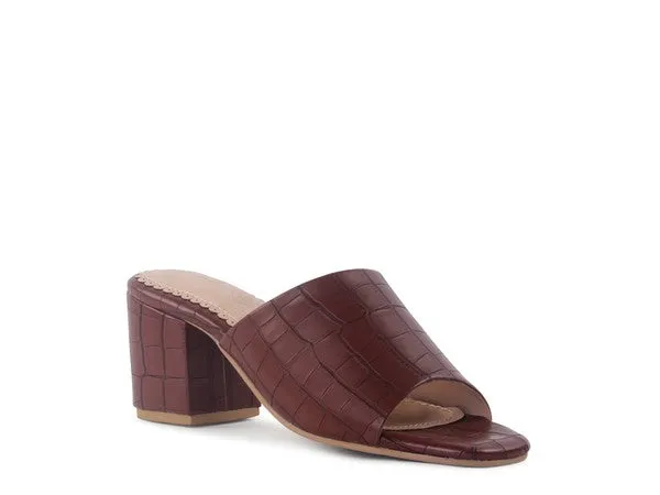 London Rag Dumplin Slip-On Block Heel Sandal