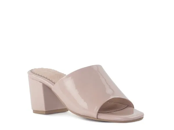 London Rag Dumplin Slip-On Block Heel Sandal