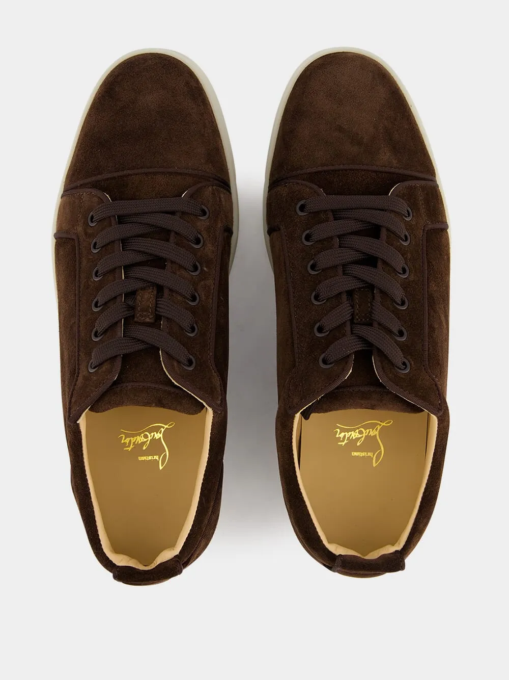 Louis Junior Brown Suede Sneakers
