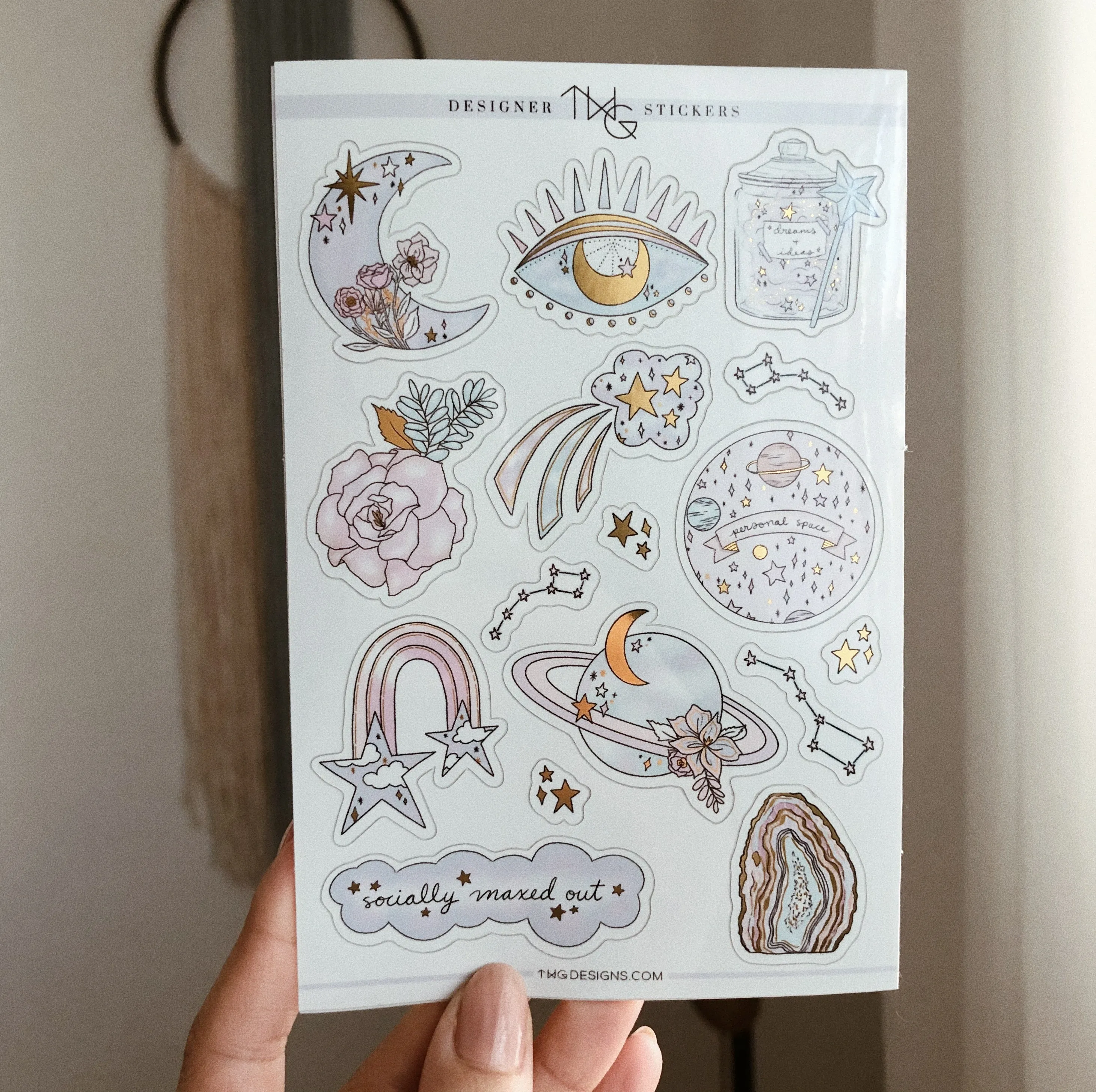 Lunar Dreams - Sticker Sheet