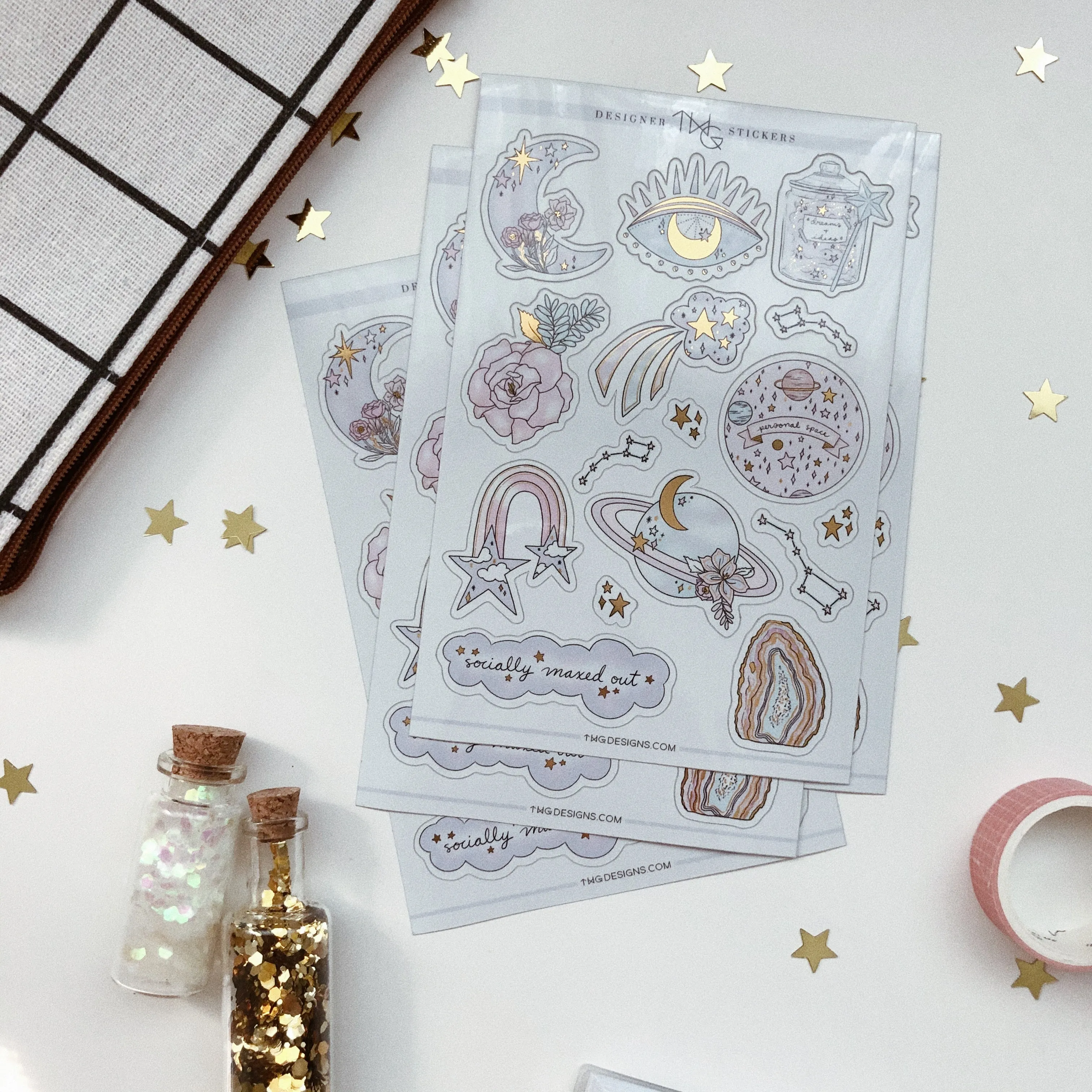 Lunar Dreams - Sticker Sheet