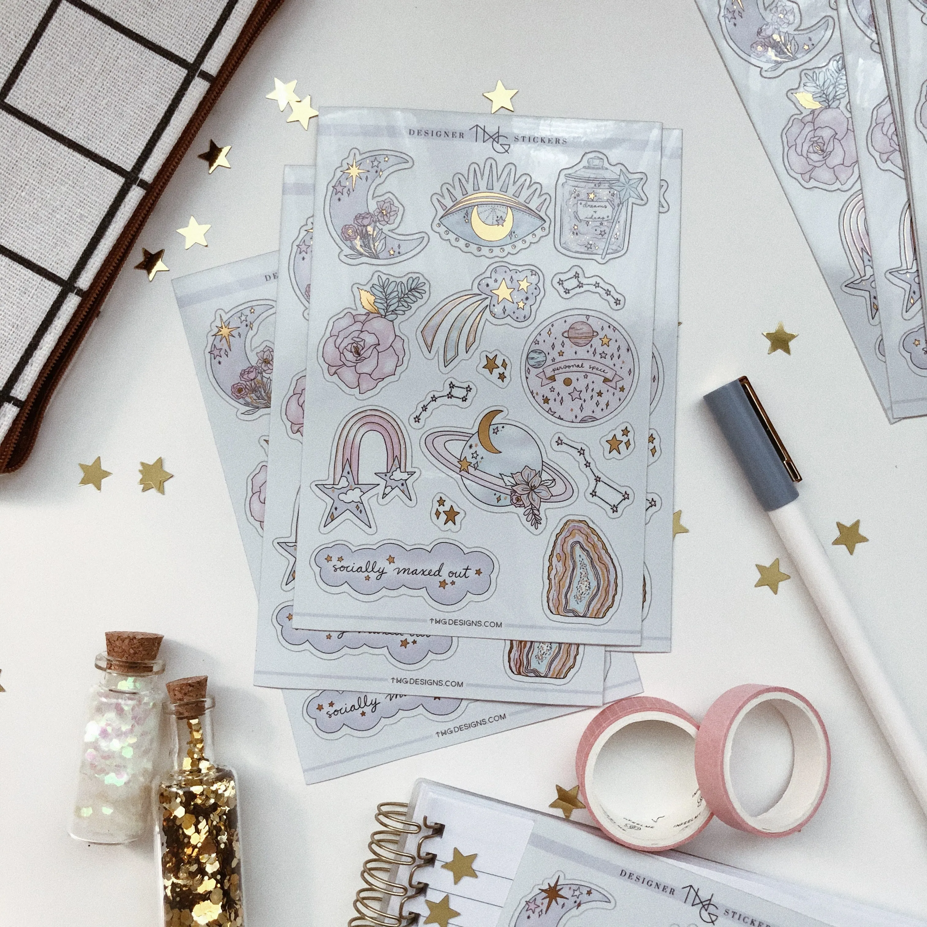 Lunar Dreams - Sticker Sheet