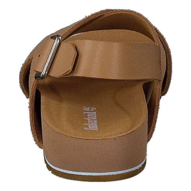 Malibu Waves Basic X Strap Sandal Medium Beige Suede