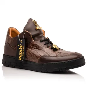 Mauri 8423 Sport Rust Caiman Nappa Sneakers